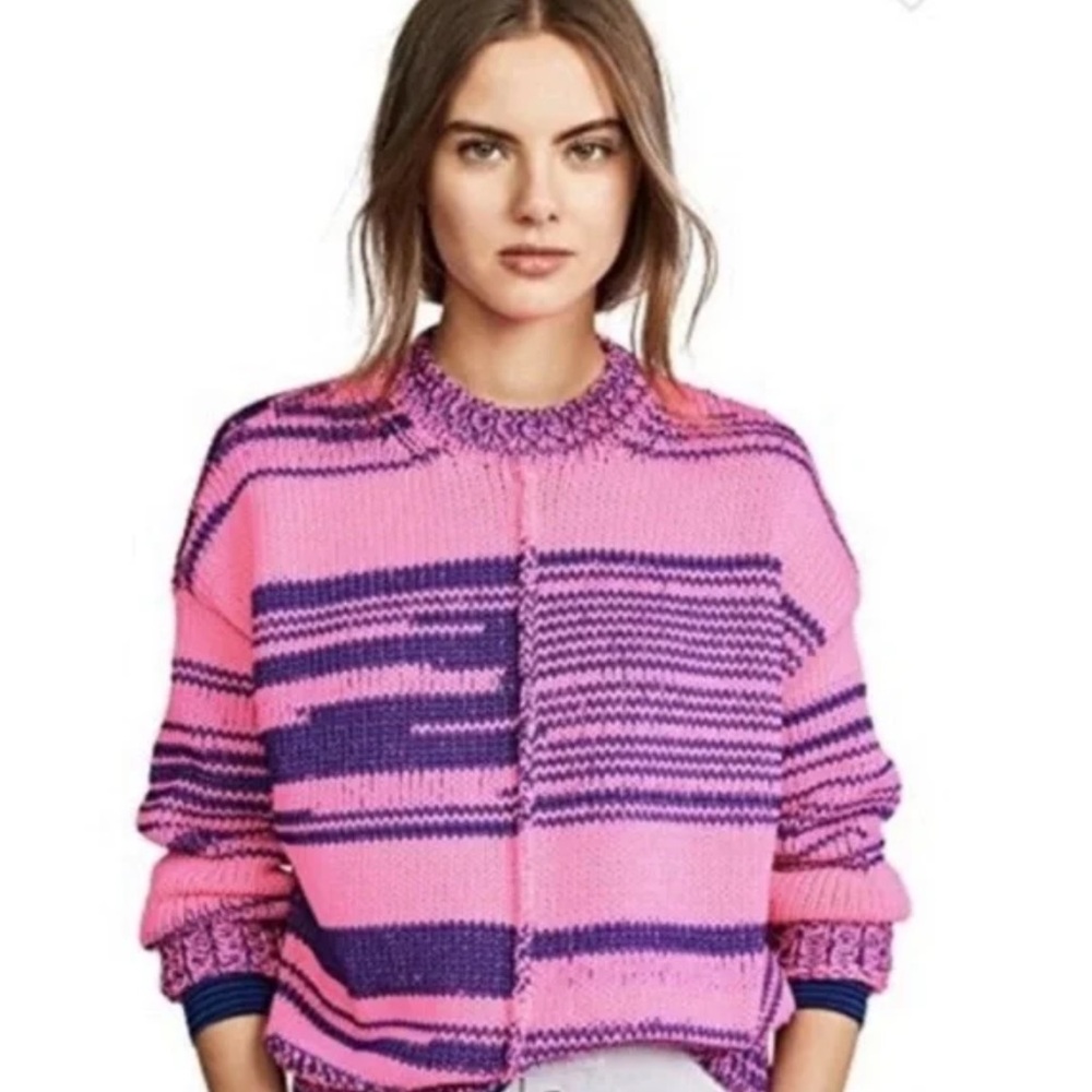 Isabel Marant Etoile Women’s Pink / Purple Knitted Sweater Size 36